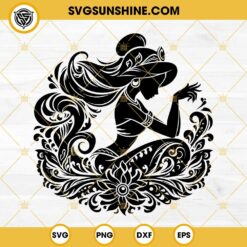 Jasmine Disney Princess SVG, Mandala SVG