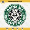 Alice Drink Me Coffee SVG, Alice In The Wonderland Starbucks Coffee SVG