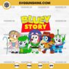 Bluey Toy Story SVG DXF EPS PNG Designs