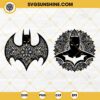 Batman Mandala Bundle SVG, Superhero Batman SVG