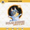 Bluey Solar Eclipse SVG, Bluey Total Solar Eclipse 2024 SVG