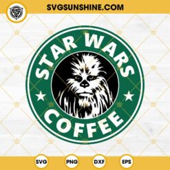 Droids Coffee SVG, BB8 Robot Star Wars Starbucks Coffee SVG