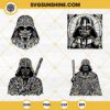Darth Vader Mandala SVG, Star Wars Darth Vader SVG Bundle