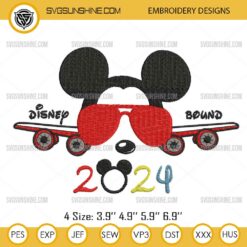 Minnie Mouse Embroidery Design Files