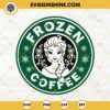 Disney Frozen Elsa Coffee Starbucks SVG, Starbucks Logo Disney Princess SVG
