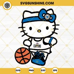 Hello Kitty Phoenix Suns SVG, Hello Kitty Basketball SVG PNG DXF EPS