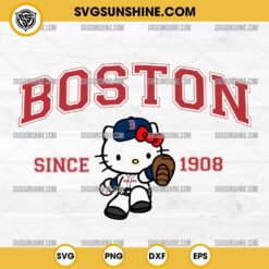Hello Kitty MLB New York Mets SVG PNG DXF EPS