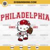 Hello Kitty MLB Philadelphia Phillies SVG PNG DXF EPS