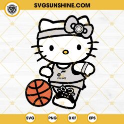 Hello Kitty Sacramento Kings SVG, Hello Kitty Basketball SVG PNG Cut Files