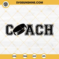 Hockey Coach SVG, Hockey Puck SVG