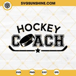 Hockey Coach SVG, Hockey Puck SVG
