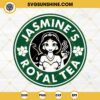 Jasmine Princess Starbucks SVG, Jasmine Royal Tea SVG, Disney Princess SVG