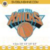 New York Knicks Logo Embroidery Design
