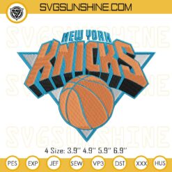 New York Knicks Logo Embroidery Design