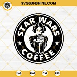 Luke Skywalker Coffee SVG, Star Wars Starbucks Coffee SVG