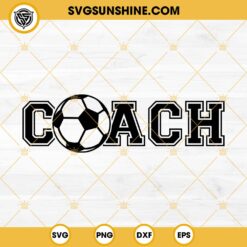 Soccer Coach SVG, Soccer Ball SVG