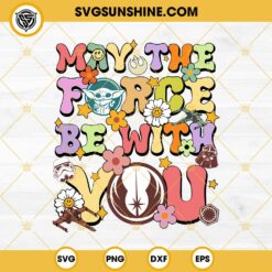 May The 4th Be With You SVG, Disney Star Wars Day SVG, Baby Yoda SVG, May The Fourth Be With You SVG Designs For Shirts