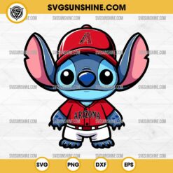 Stitch Kansas City Royals Baseball SVG PNG DXF EPS