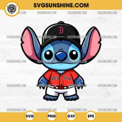 Stitch Atlanta Braves Baseball SVG PNG DXF EPS