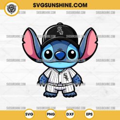 Stitch Chicago White Sox Baseball SVG PNG DXF EPS