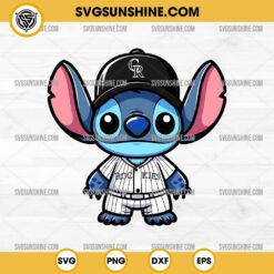 Stitch Houston Astros Baseball SVG PNG DXF EPS