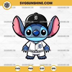 Stitch Milwaukee Brewers Baseball SVG PNG DXF EPS