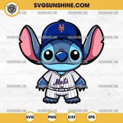 Stitch New York Mets Baseball SVG PNG DXF EPS