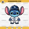 Stitch Tampa Bay Rays Baseball SVG PNG DXF EPS