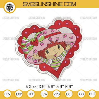 Strawberry Shortcake Embroidery Designs, Strawberry Shortcake's Berry ...