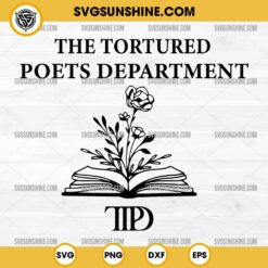 In My Tortured Poets Era SVG, The Tortured Poets Department SVG