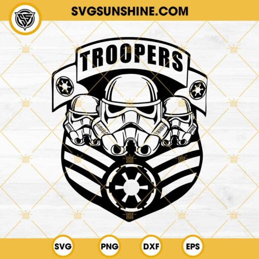 Troopers Star Wars SVG, Stormtrooper SVG PNG Files