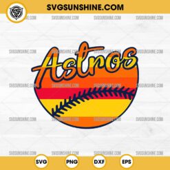 Astros Baseball SVG, Houston Astros SVG PNG Vector Clipart