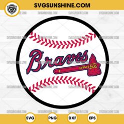 Baseball Atlanta Braves Logo SVG, Atlanta Braves SVG