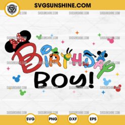 Disney Birthday Boy SVG, Birthday SVG, Magical Birthday SVG