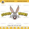 Bugs Bunny Embroidery Design, Looney Tunes Embroidery Designs