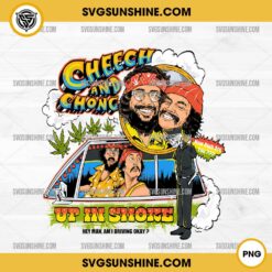 Cheech And Chong Up In Smoke PNG Vector Clipart