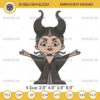 Chibi Maleficent Embroidery Design Files