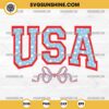 USA Coquette Bow SVG, USA SVG, 4th Of July SVG PNG