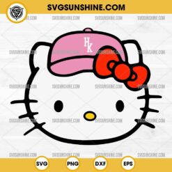 Hello Kitty Baseball Cap SVG PNG Vector Clipart