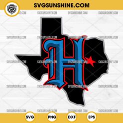 Houston SVG, H-Town Texas SVG, Texas Map SVG