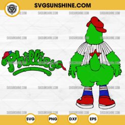 Phillies Phanatic Front and Back SVG, Phillies Phanatic SVG, Phillies SVG