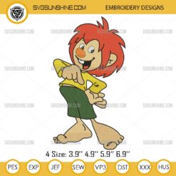 Pumuckl Embroidery Designs, Ellis Kaut Embroidery Design Files