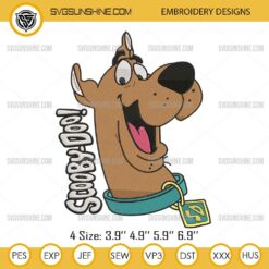 Scooby Doo Embroidery Design Files