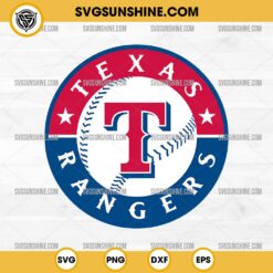 Baseball Texas Rangers Logo SVG, Texas Rangers SVG