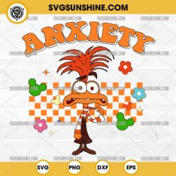 Anxiety SVG, Inside Out 2 Anxiety SVG PNG