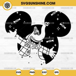 Bing Bong SVG, Inside Out 2 SVG, Mickey Ears SVG