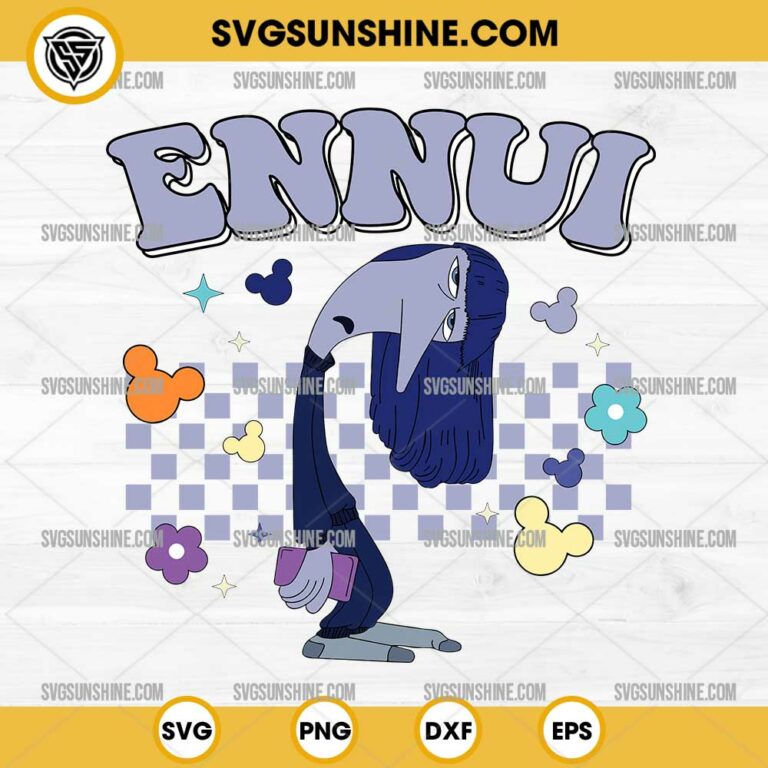 Ennui SVG, Inside Out 2 Ennui SVG PNG