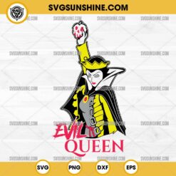 Evil Queen SVG Cut File, Snow White Evil Queen Disney SVG PNG
