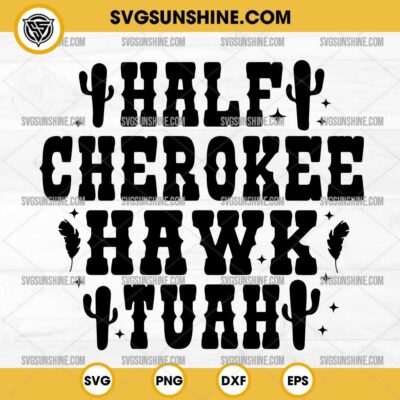 Half Cherokee Hawk Tuah SVG, Hawk Tuah '24 SVG, Spit On That Thing SVG
