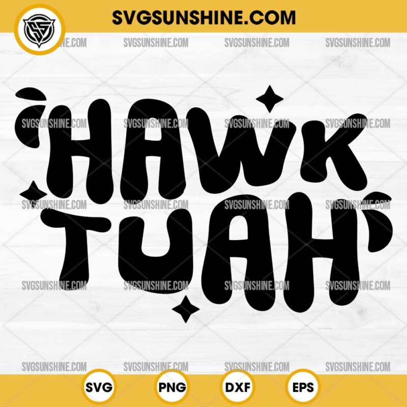 Hawk Tuah Svg Cut Files For Cricut & Silhouette